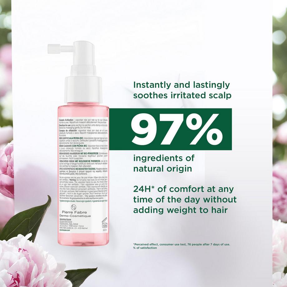 KLORANE Peonia biologica Siero lenitivo SOS  