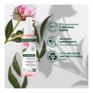 KLORANE BIO-Pfingstrose SOS Beruhigendes Serum  