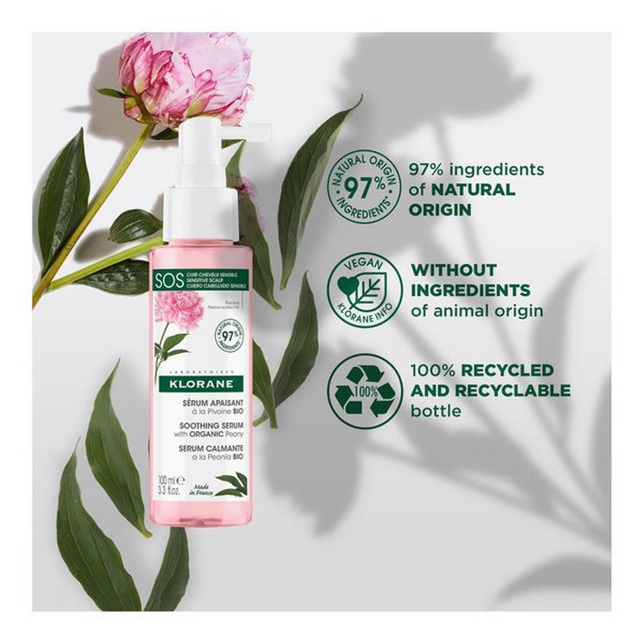 KLORANE Peonia biologica Siero lenitivo SOS  