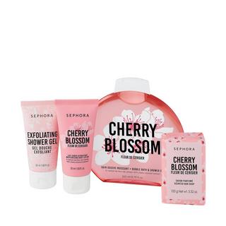 SEPHORA  Wellness Bath & Body Set Medium Cherry Blossom 
