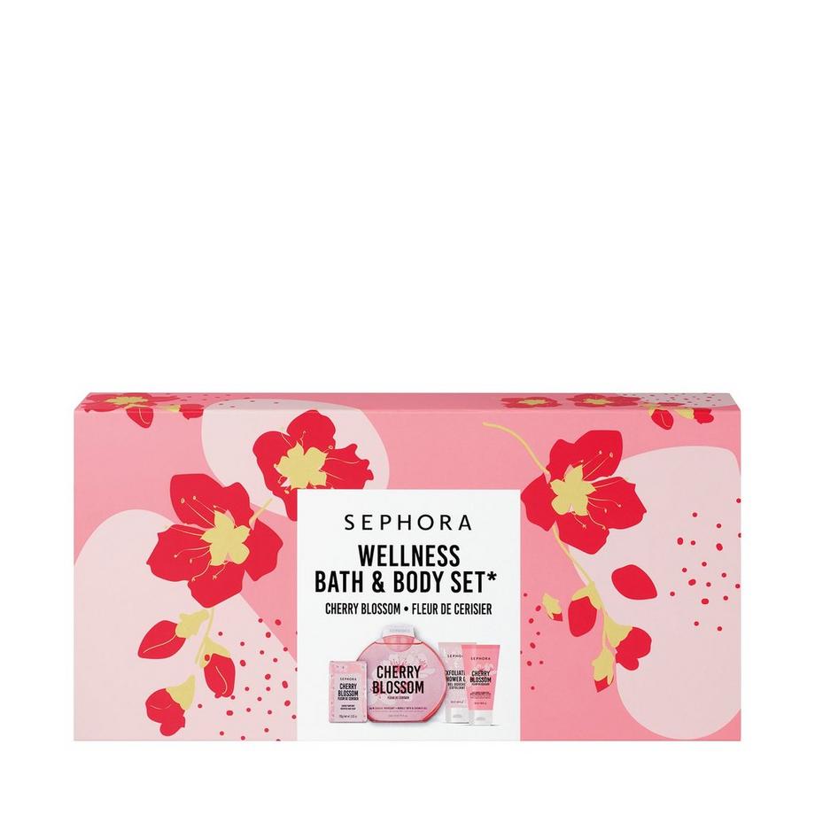 SEPHORA  Wellness Bath & Body Set Medium Cherry Blossom 
