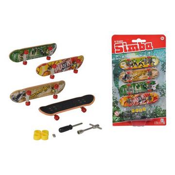 Finger Skateboard 4er Set