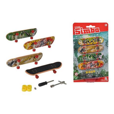 Simba  Finger Skateboard 4 Pack 