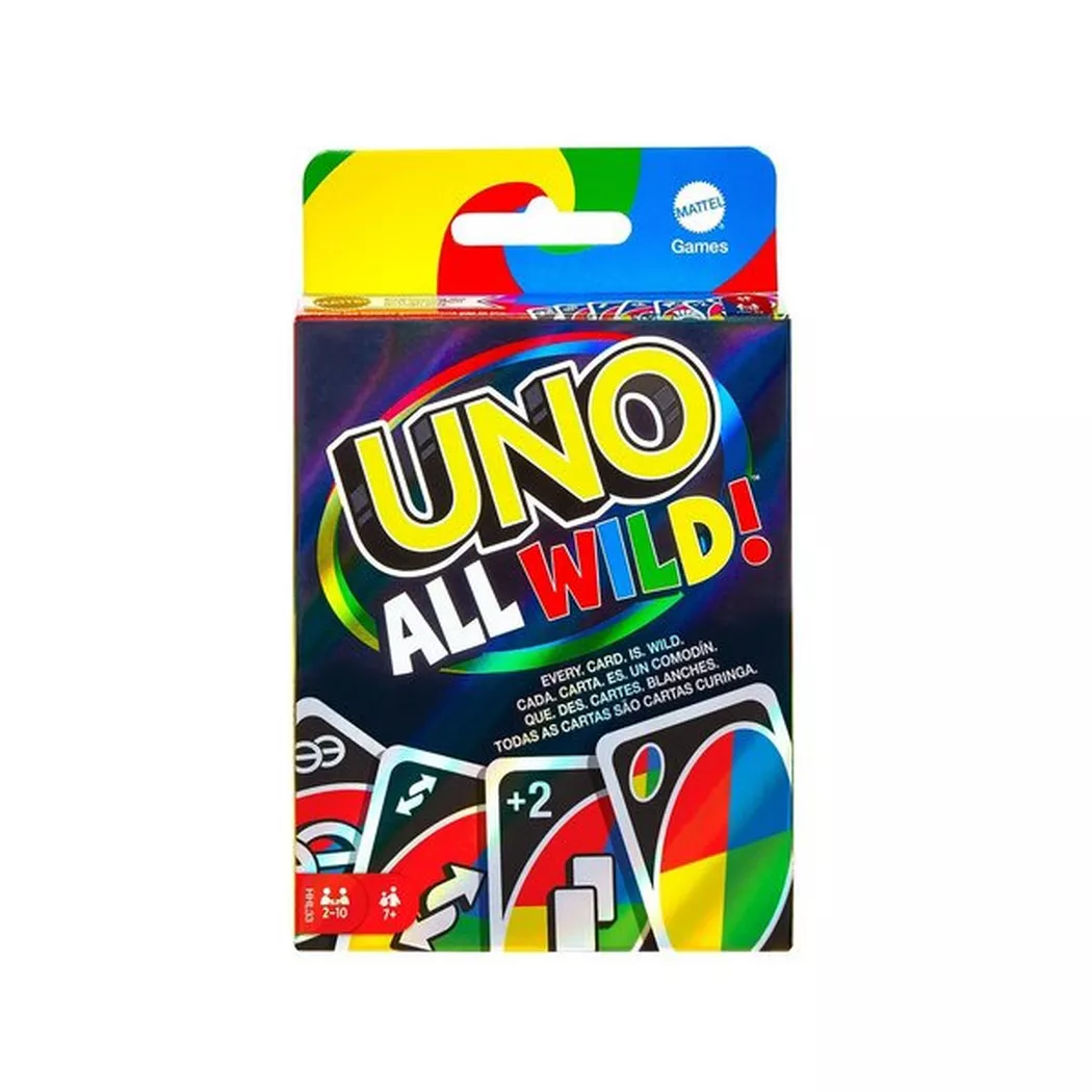 Mattel Games - UNO All Wild, Multicolor