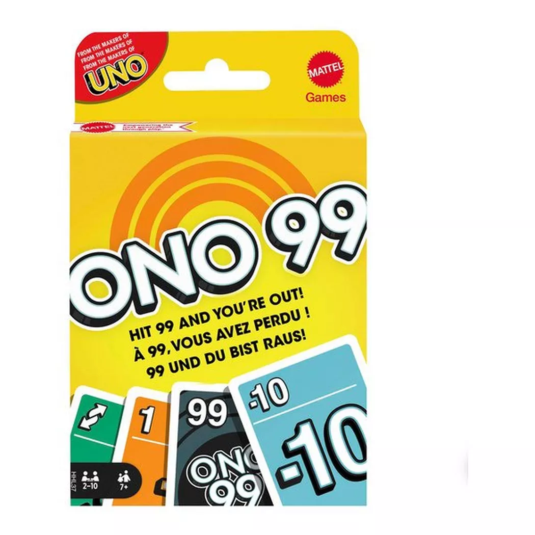 Mattel Games - Ono 99, Multicolore