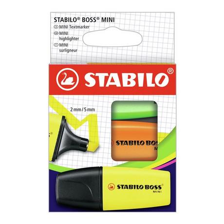 STABILO Evidenziatore Boss Mini 