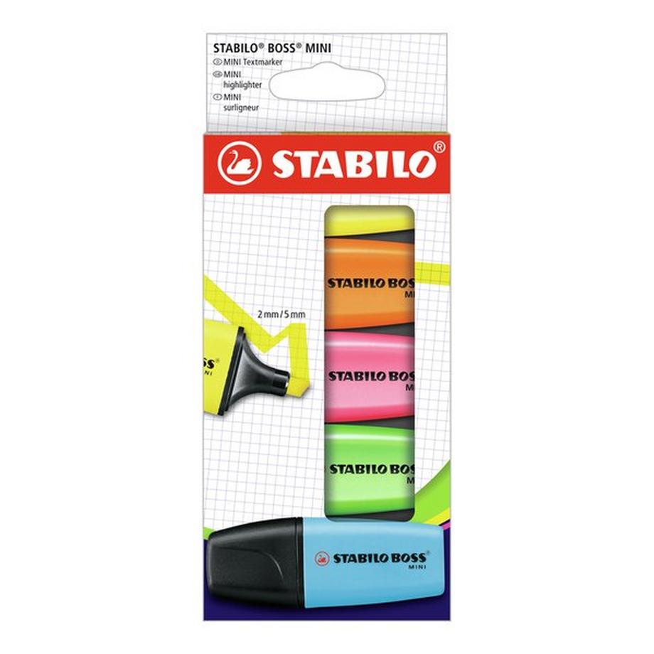 STABILO Leuchtmarker Set Boss Mini 