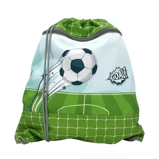 Funki Zaino con cordoncino asilo Goal Multicolore