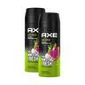 AXE Axe Deo Epic Fresh 2x150ml Deospray Epic Fresh Ohne Aluminiumsalze 