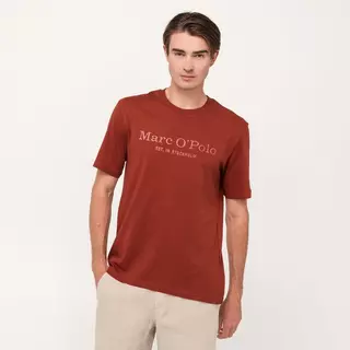 Marc O'Polo T-Shirt T-Shirt Logo Terracotta
