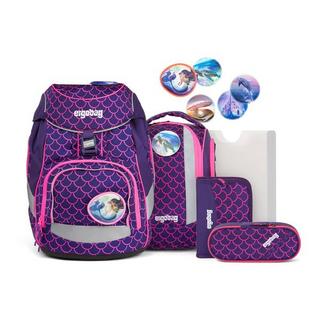 Ergobag Schultornister-Set, 6-teilig Pack, PerlentauchBär 