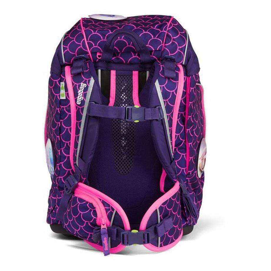 Ergobag Schultornister-Set, 6-teilig Pack, PerlentauchBär 