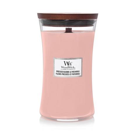 WoodWick Bougie parfumée Pressed Blooms & Patchouli 