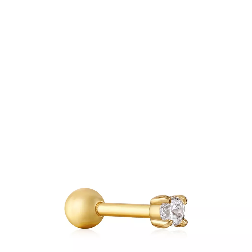 ANIA HAIE - Ohrstecker, Einzelohrring, 7mm, Gold 5