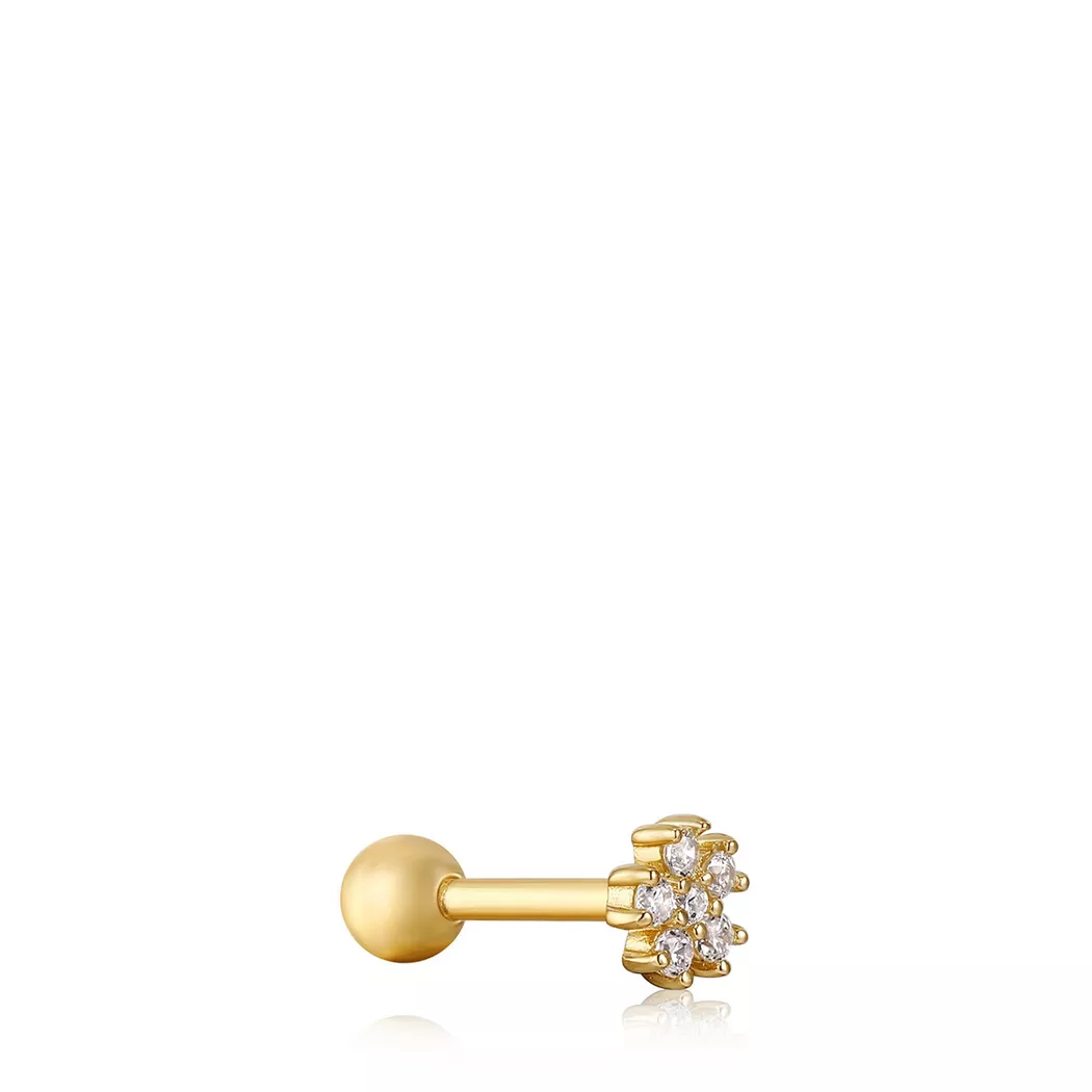 ANIA HAIE - Ohrstecker, Einzelohrring, 7mm, Gold 2