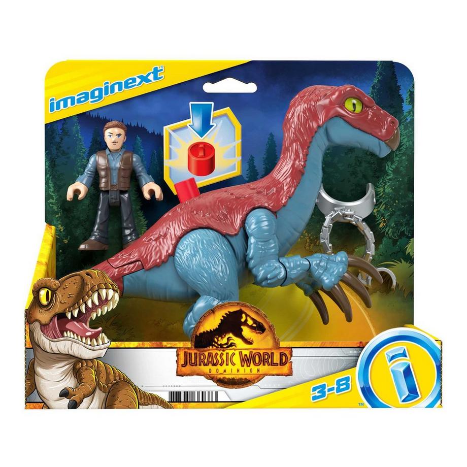 JURASSIC WORLD  Therizinosaurus & Owen 