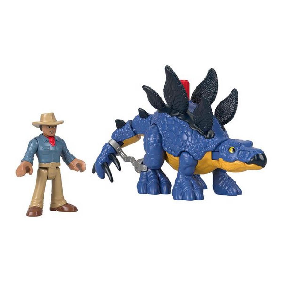 JURASSIC WORLD  Stegosaurus & Dr. Grant 