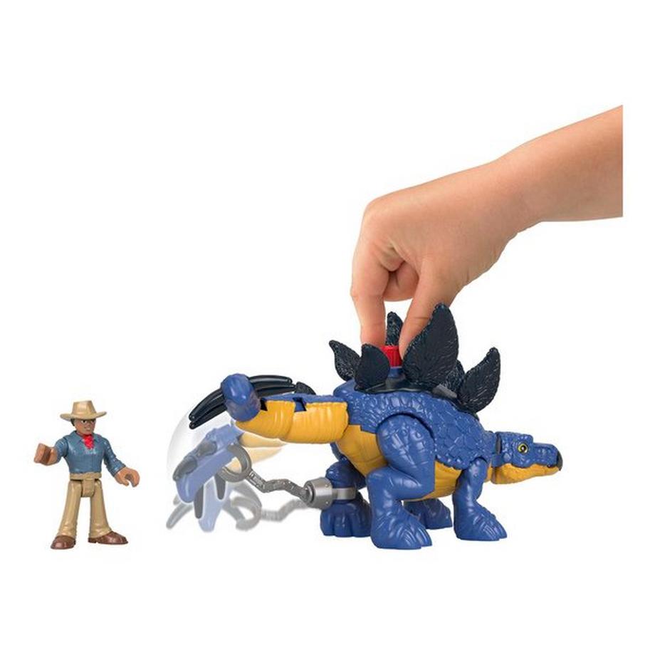 JURASSIC WORLD  Stegosaurus & Dr. Grant 