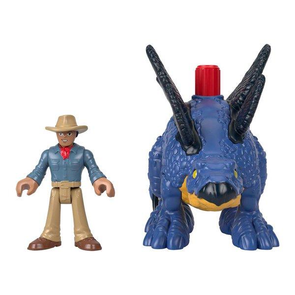 JURASSIC WORLD  Stegosaurus & Dr. Grant 