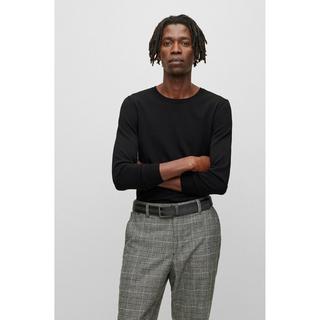 BOSS BLACK LENO-P Slim Fit Pull Col Rond  