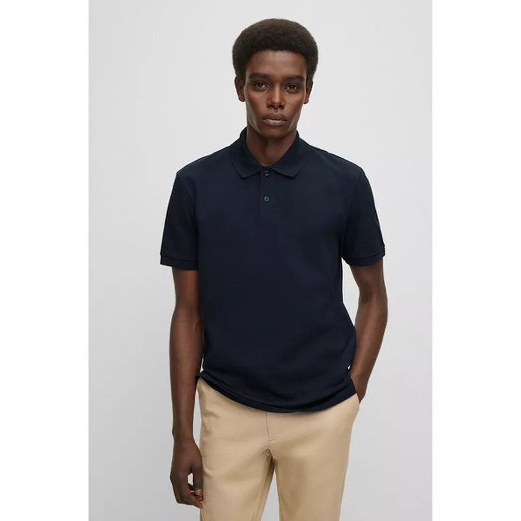 Boss Poloshirt Regular Fit PALLAS dunkelblau   XL herren