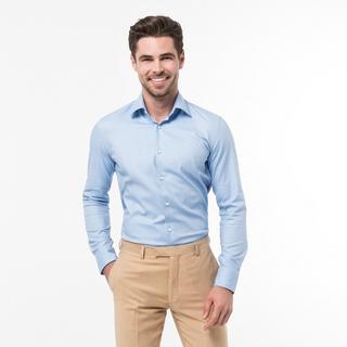 BOSS BLACK Langarm Slim Fit Hemd  