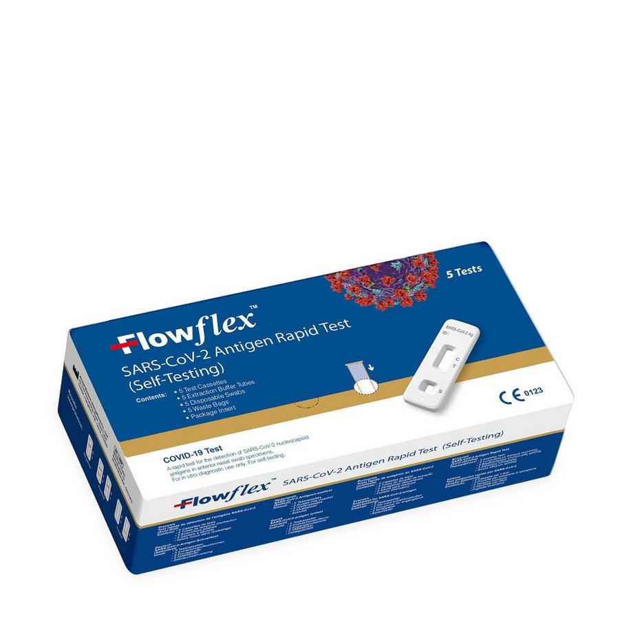 Osiris Sars-CoV-2 Antigen R-Test Self Testing Sars-CoV-2 Antigen Test Rapido, 5 pezzi 