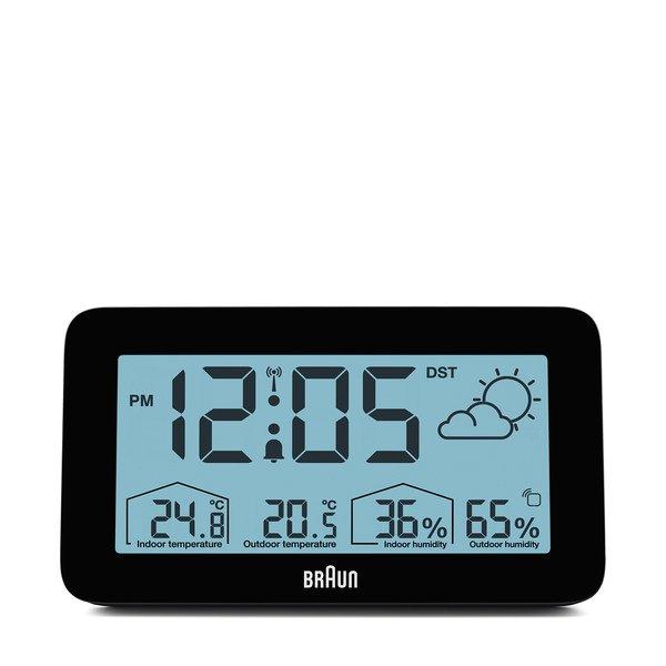 BRAUN Wetterstation Digitalwecker 
