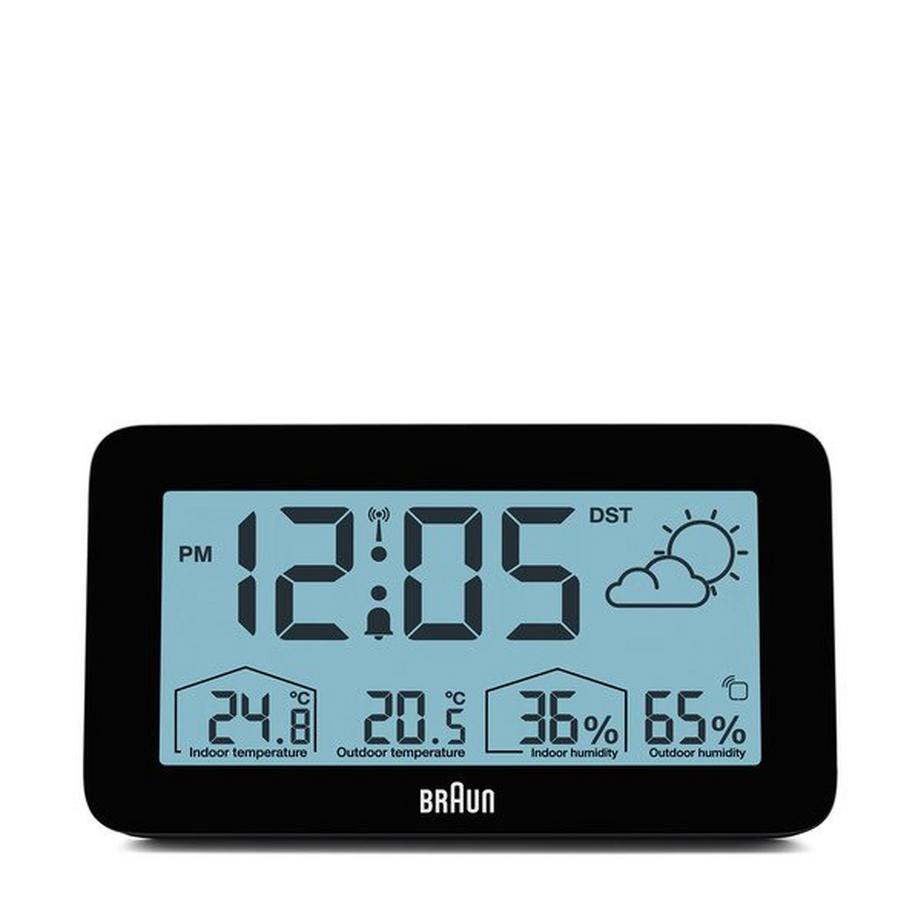 BRAUN Wetterstation Digitalwecker 