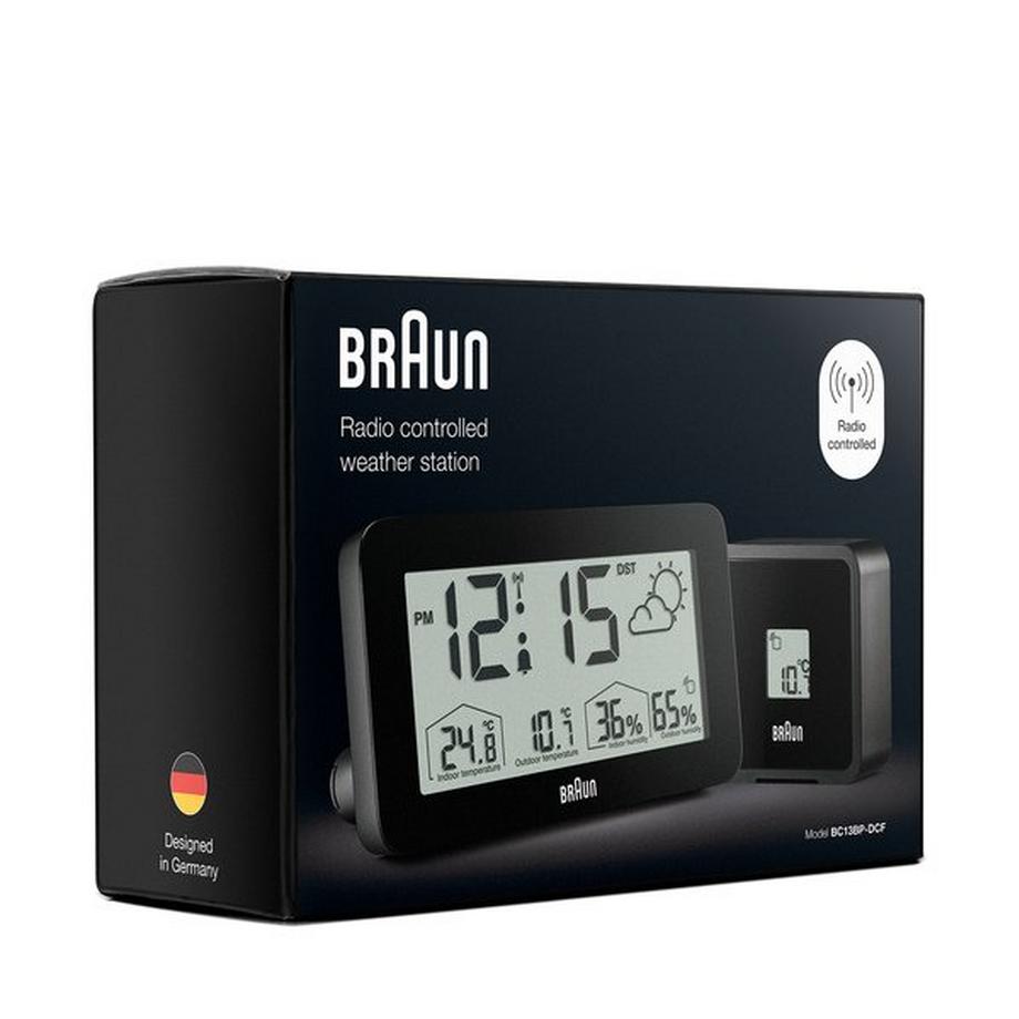 BRAUN Wetterstation Digitalwecker 