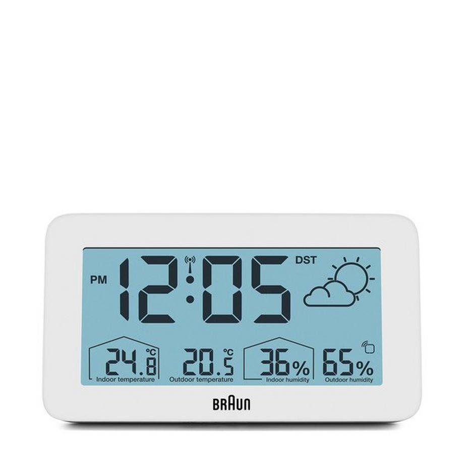 BRAUN Wetterstation Digitalwecker 