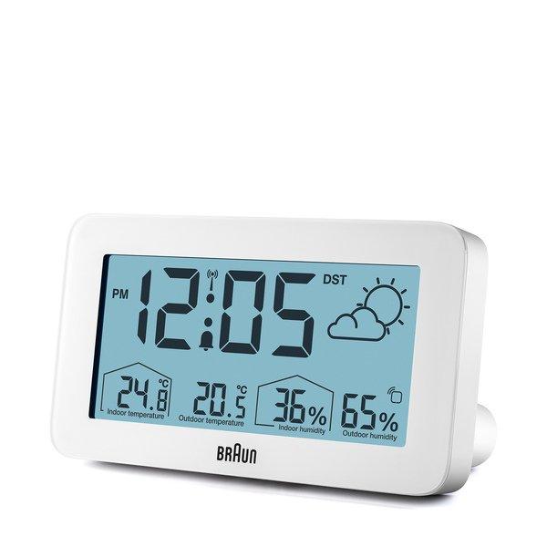 BRAUN Wetterstation Digitalwecker 