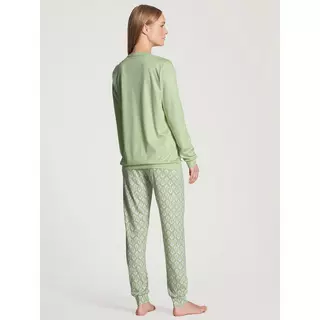 CALIDA Blooming Nights Pyjama Verde 1