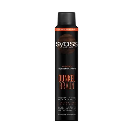 syoss SYOSS DRY-SHP Dunkelbraun Shampoo secco marrone scuro 