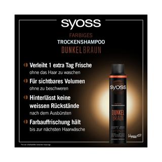 syoss SYOSS DRY-SHP Dunkelbraun Trocken-Shampoo Dunkel Braun 