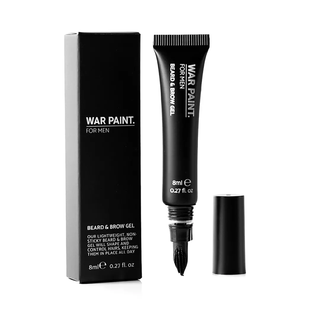 War Paint Beard and Brow Gel Transparent 8 ml