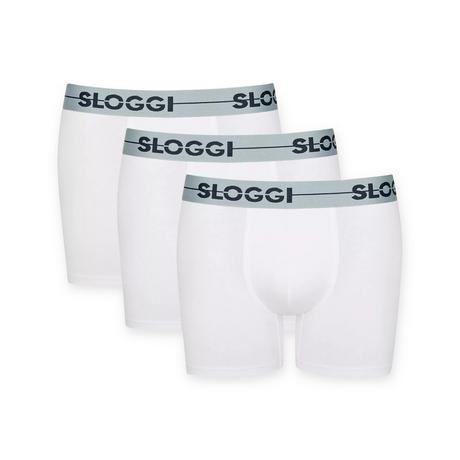 sloggi Men Go Short C3P Boxer Briefs 3er Pack  