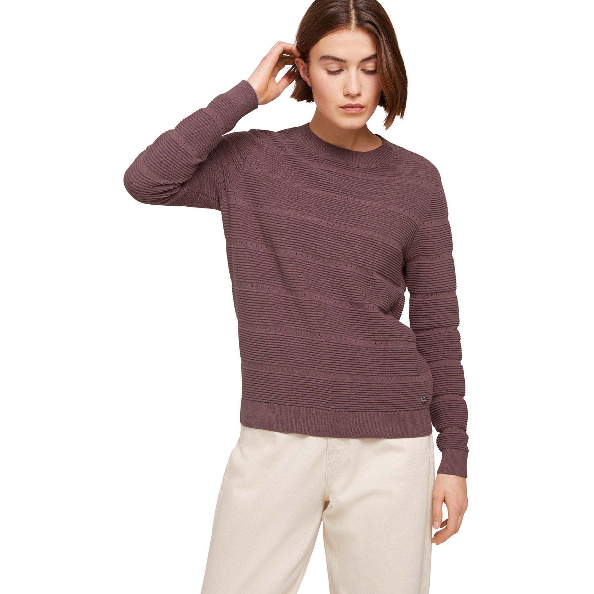 TOM TAILOR Denim heren trui, 36274 - Grey Tonal Mouline, L