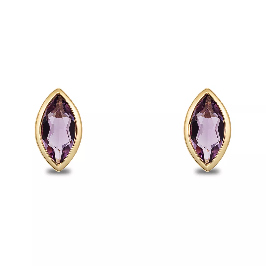 Studio Marquise - Ohrringe, One Size, Gelbgold
