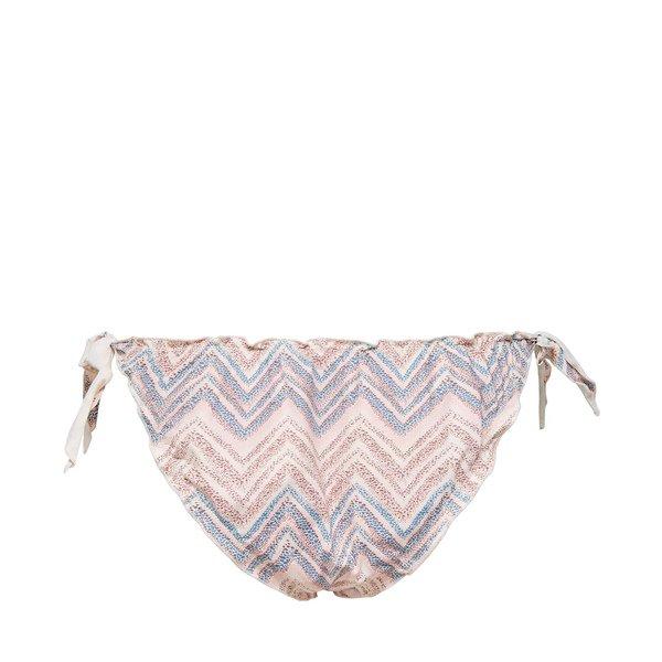 Only Lingerie Andrea  Ruffle Bikini Brazilian Bikini Unterteil, Brazilian Rosa Bedruckt
