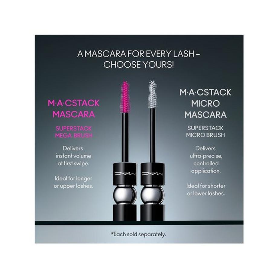 MAC Cosmetics MAC STACK Mini M·A·C Stack Mascara Macro Brush 