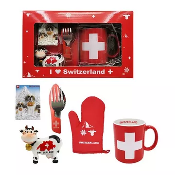 Set di souvenir svizzeri