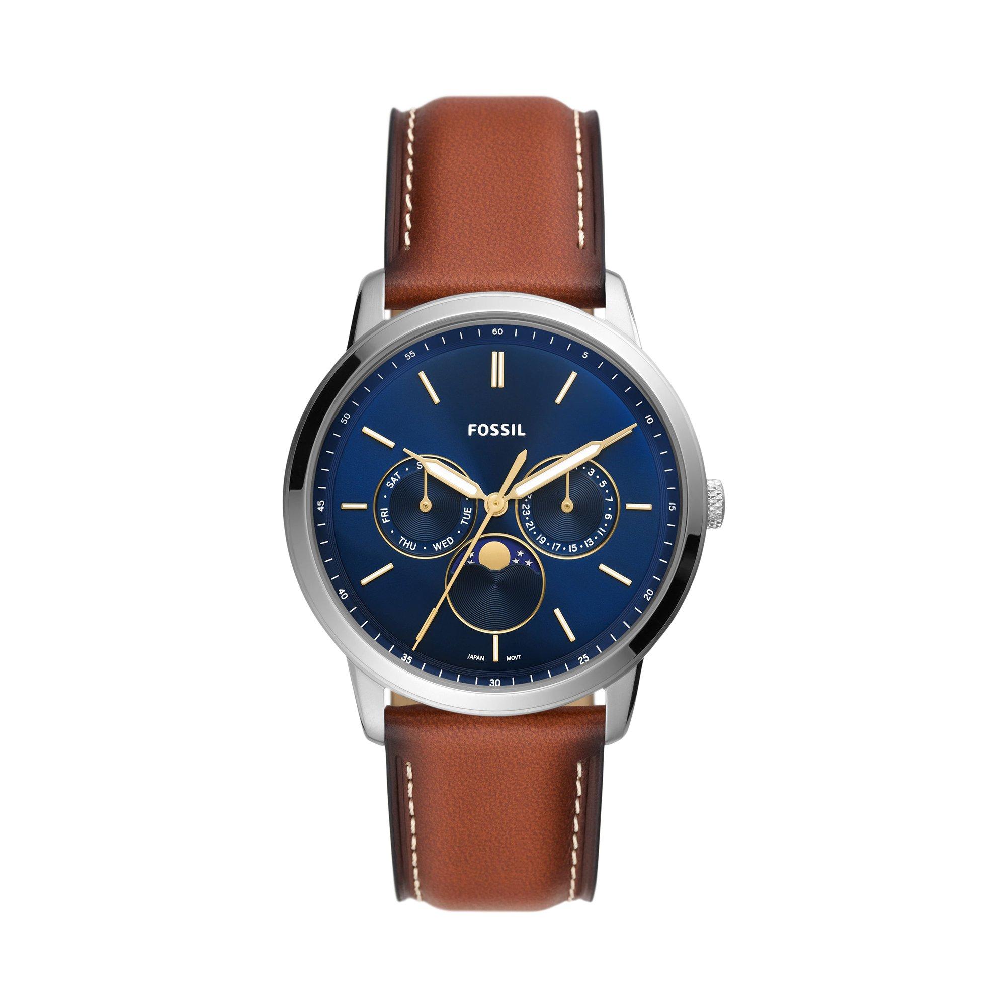 Image of Chronograph Uhr Herren Braun 44mm