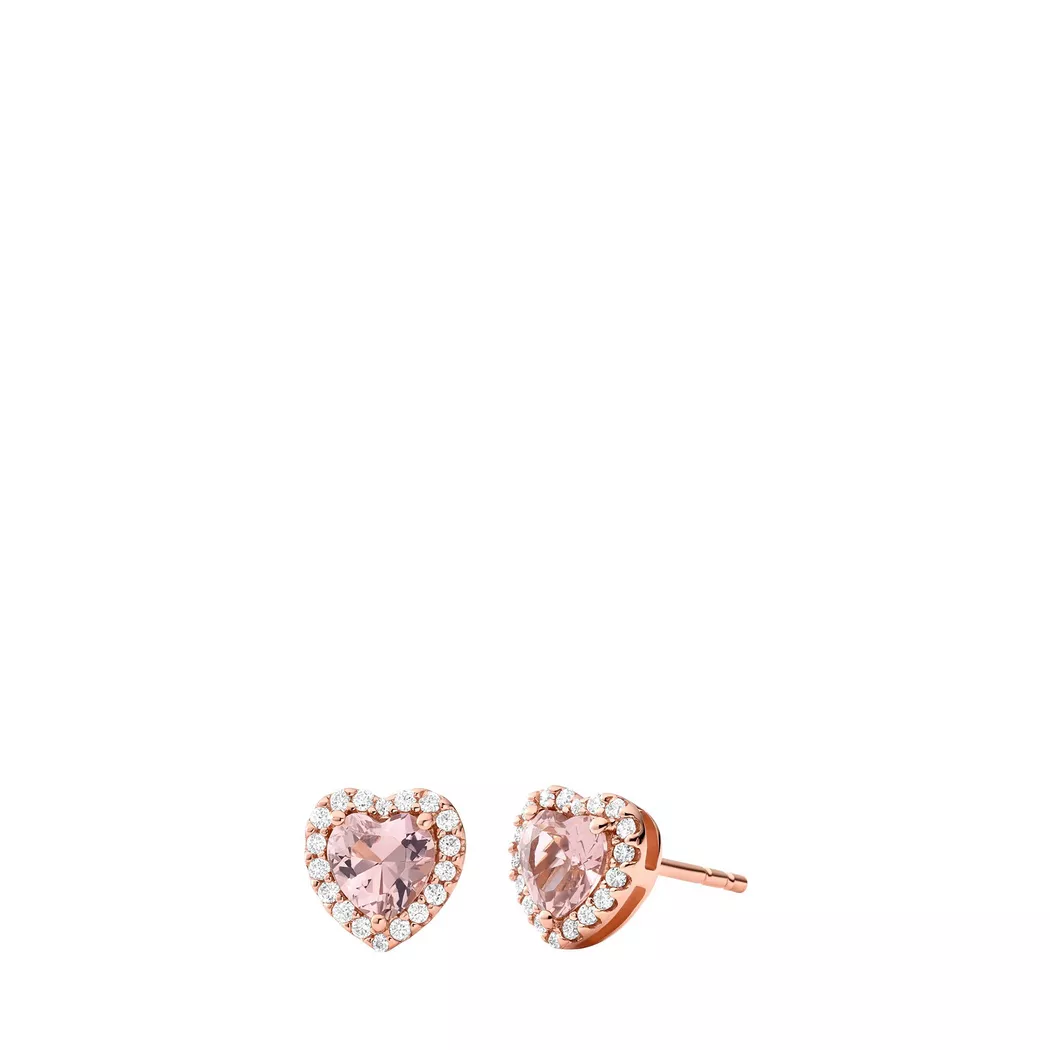 Michael Kors - Ohrstecker, Kors Brilliance, 7mm, Roségoldfarben