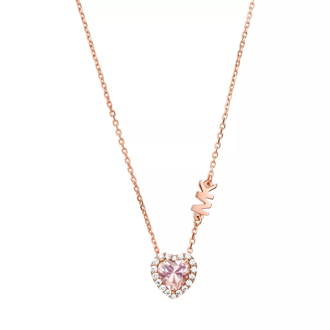Michael Kors - Halskette, Kors Brilliance, 40.5CM, Roségoldfarben