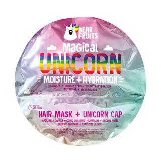Bear Fruits Unicorn Magische Feuchtigkeits-Haarmaske + Unicorn-Haube 