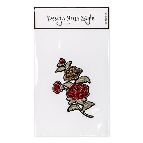 Boettcher Applikation Rosenranke, plüsch 