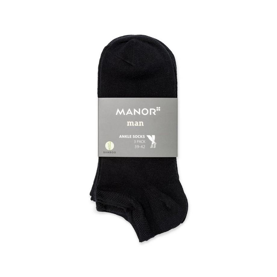 Manor Man Triopack Sneaker Socken  