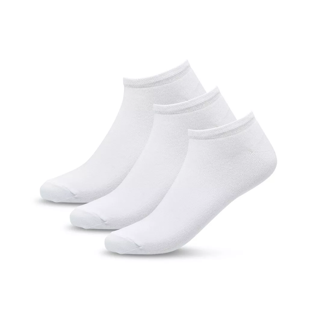 Manor Man - Triopack,Sneaker Socken, für Herren, Weiss, Größe 43-46
