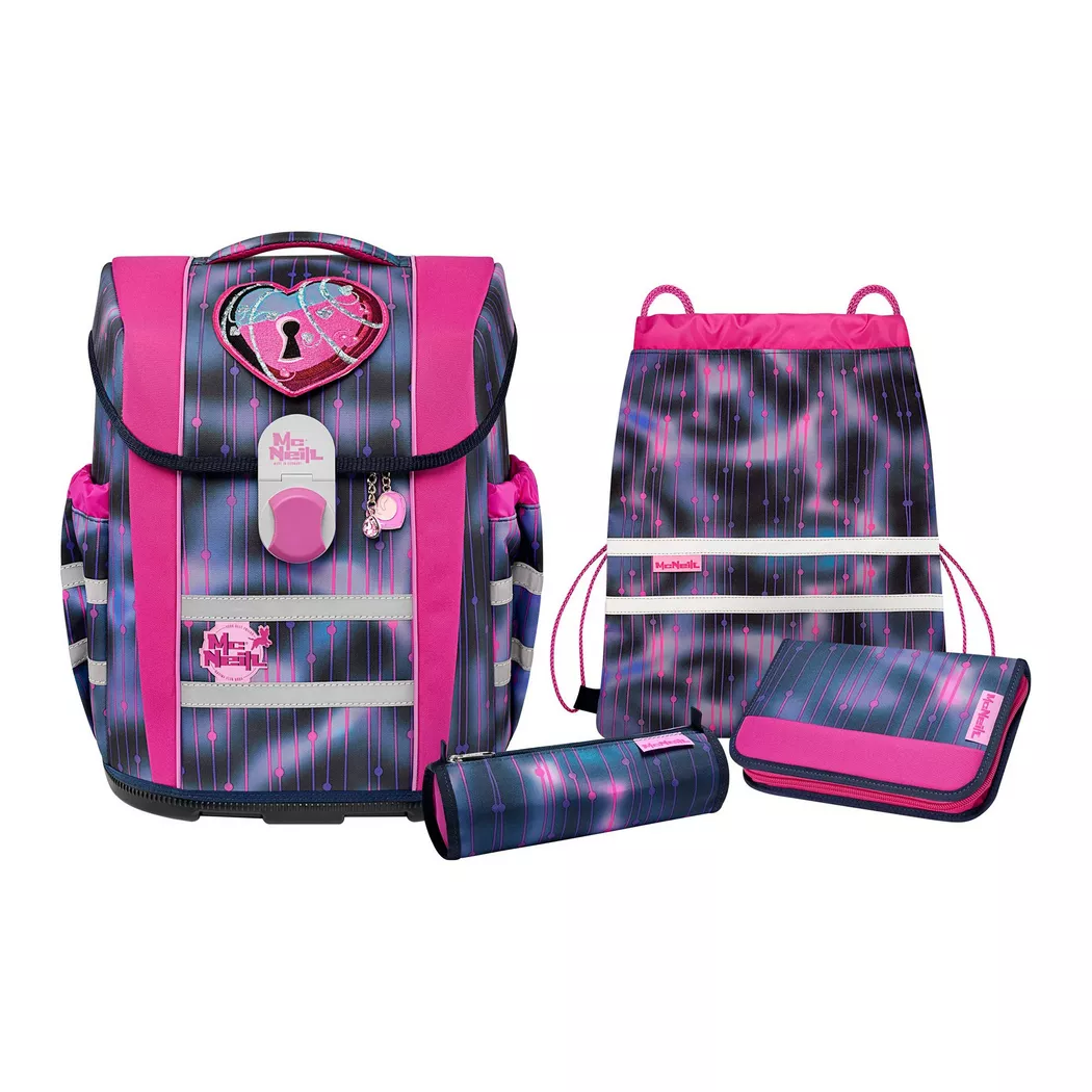 Mc Neill - Tornister Anhänger Set, 38X30X22CM, Multicolor